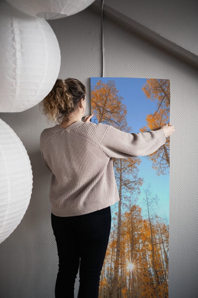 Autumn Starshine-Vertical wallpaper roll