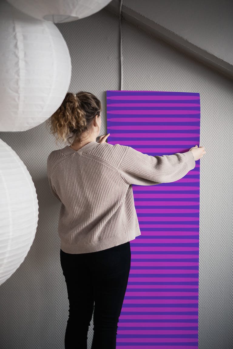 Ultraviolet Minimalist wallpaper roll