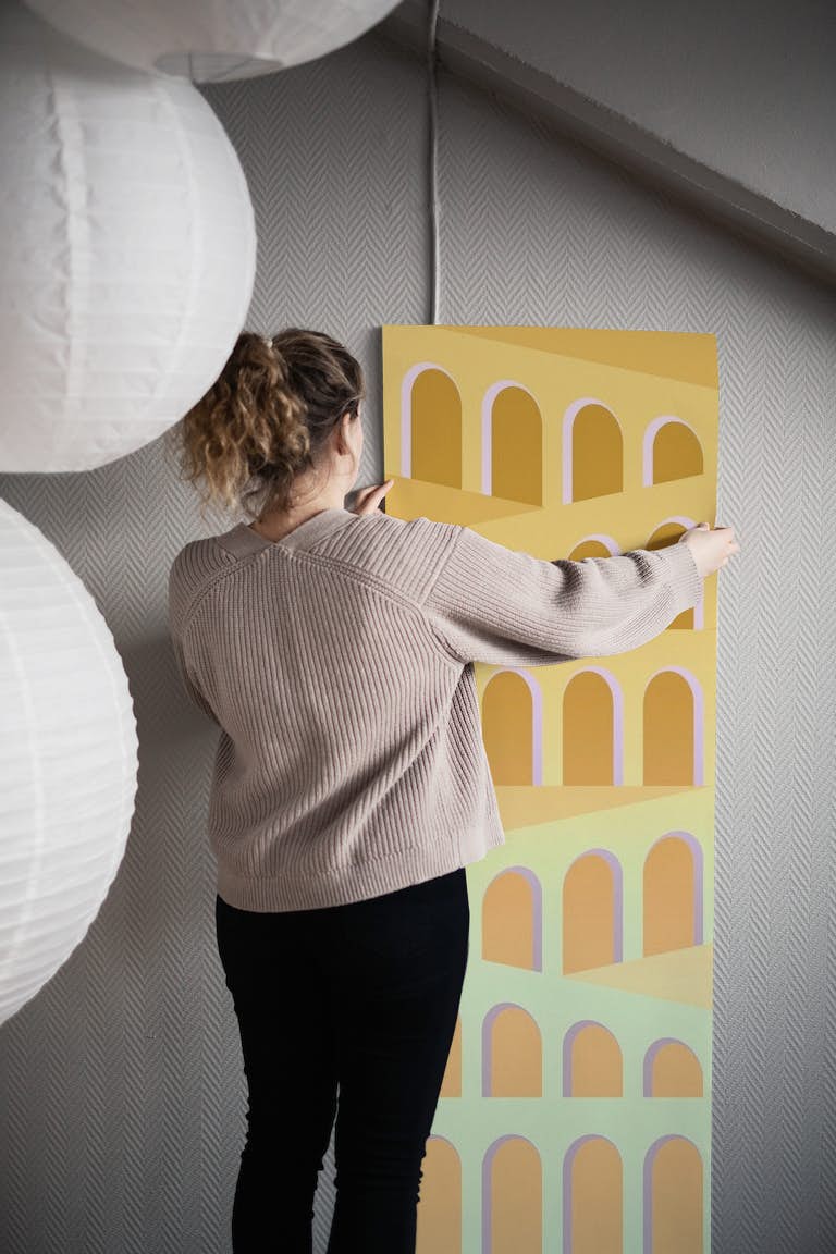 Italian Arches papel pintado roll