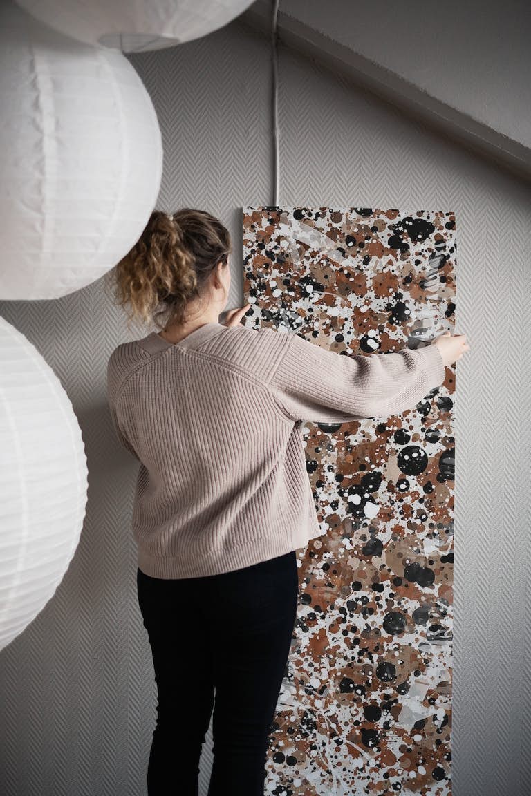 Pollock 1 da Helo wallpaper roll
