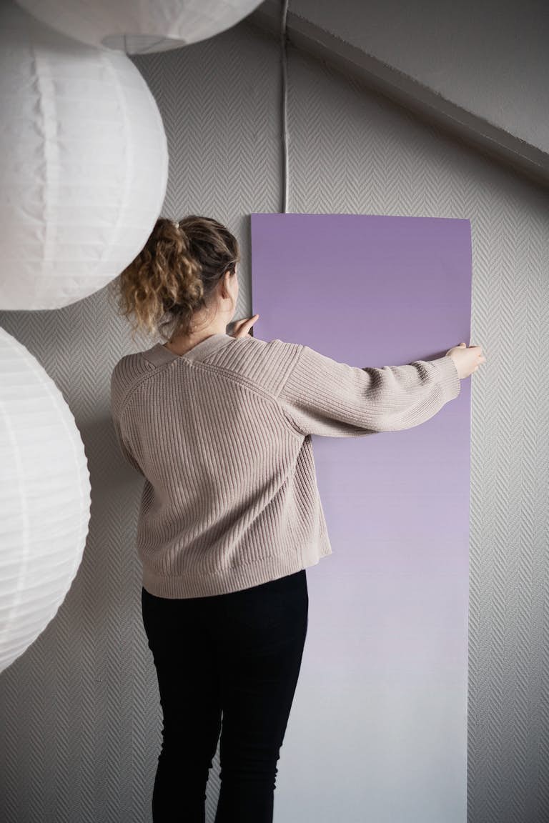 Pastel Purple Gradient papel de parede roll