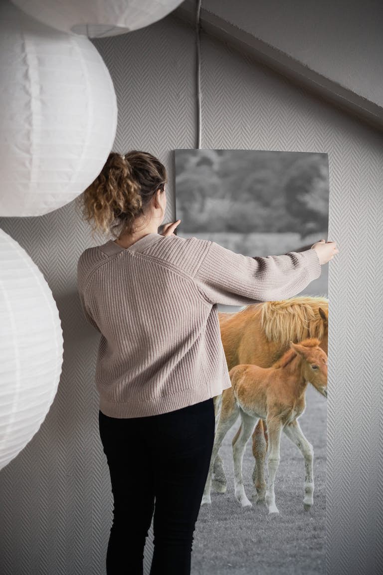 Equestrian Bond wallpaper roll