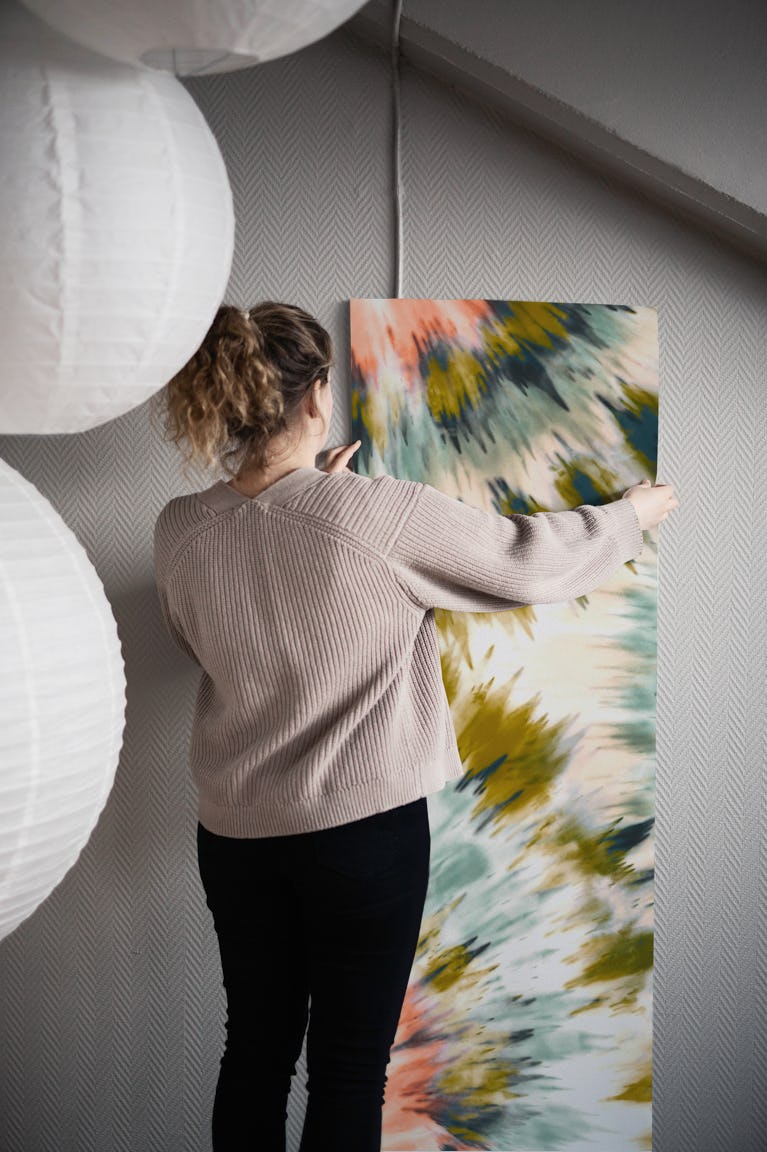 Boho Chic Burst wallpaper roll
