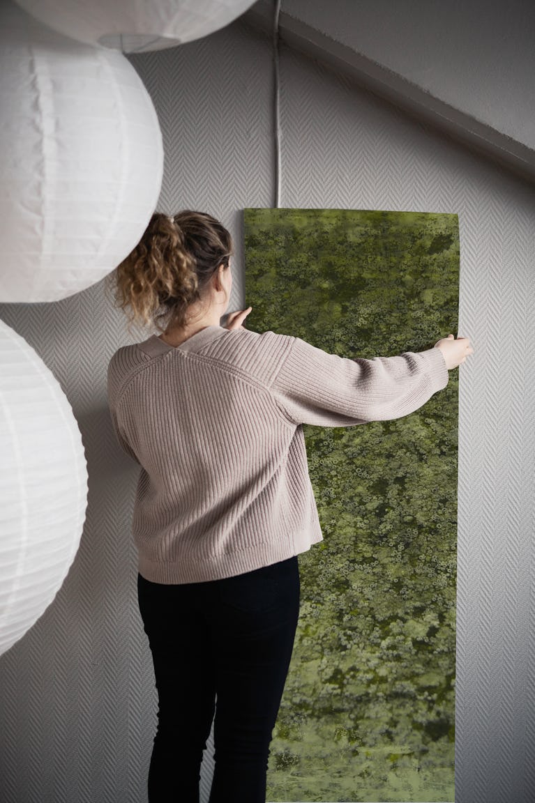 Woodland Moss Serenity wallpaper roll