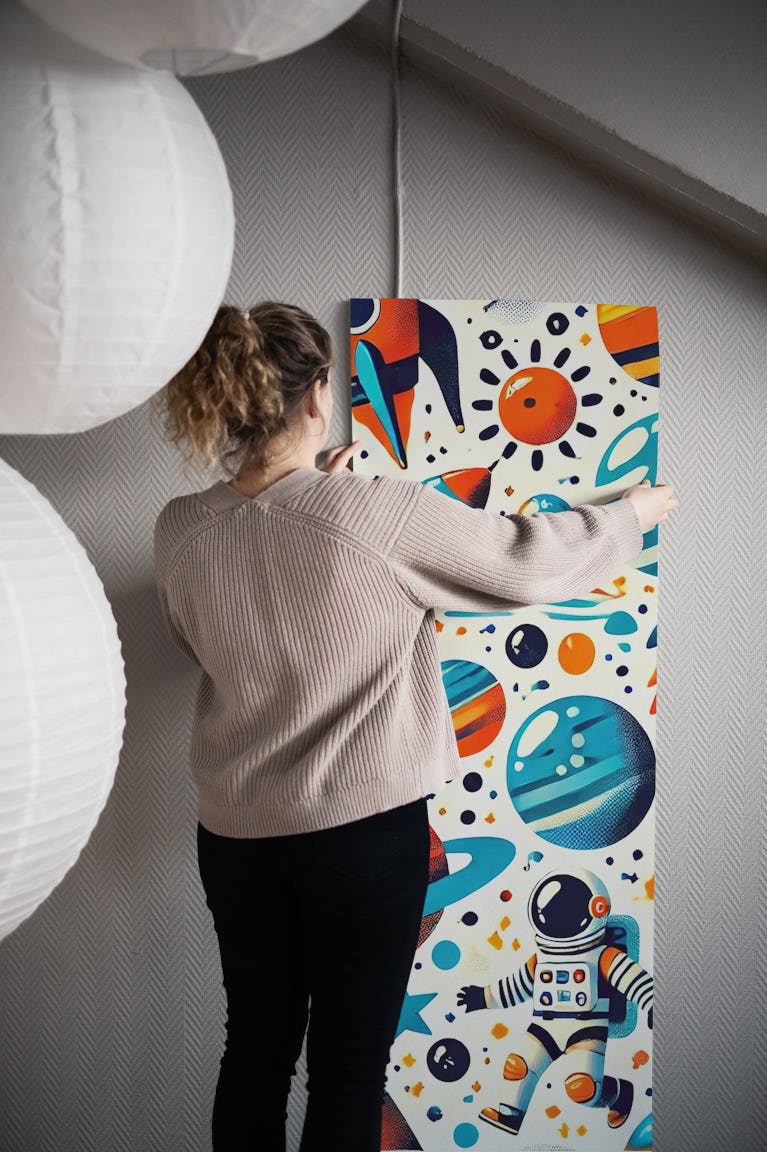 Galactic Explorer Dream wallpaper roll