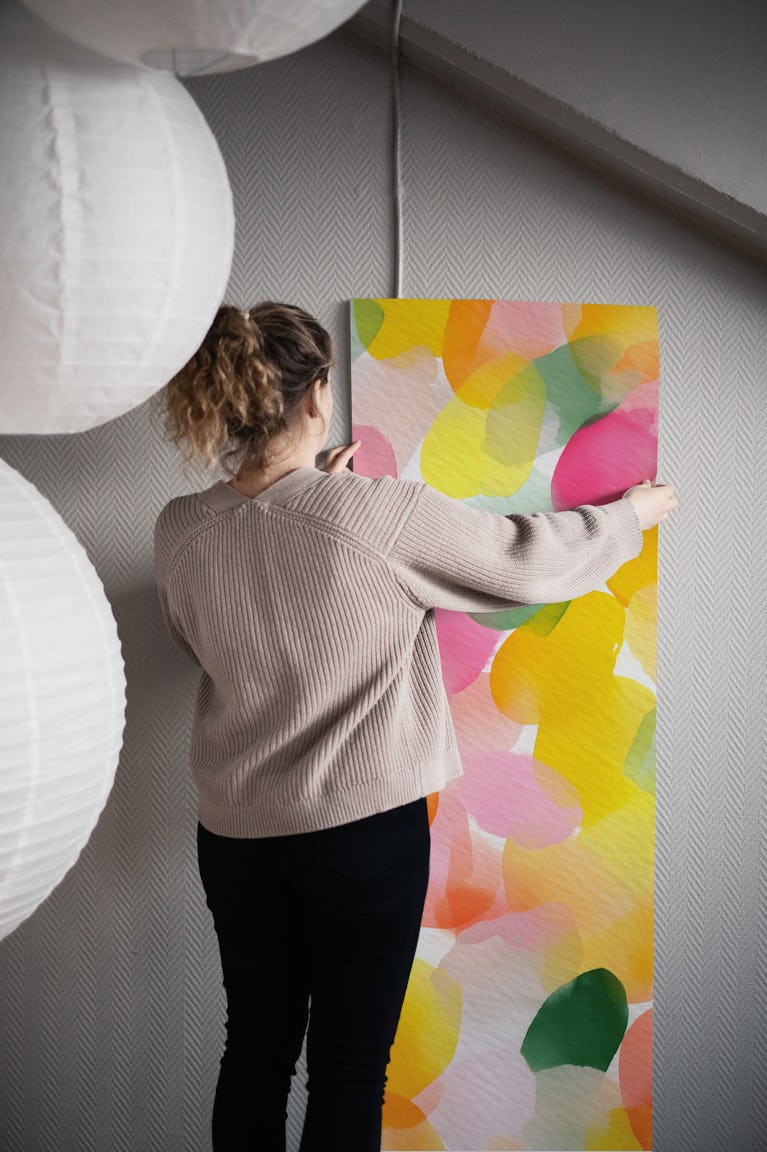 Bright Artistic Watercolor wallpaper roll