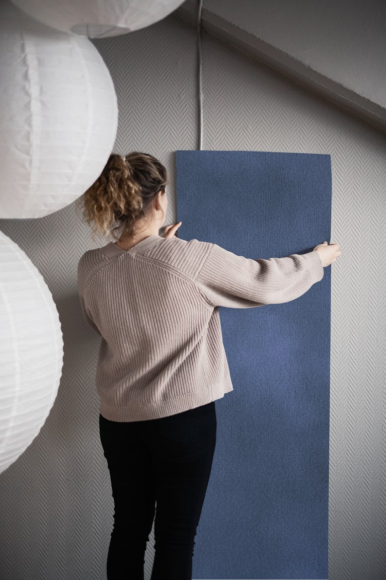 Blue Gray Watercolor Texture wallpaper roll