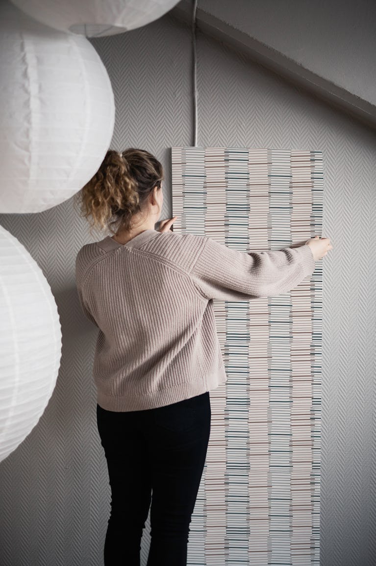 Kilim Lines wallpaper roll
