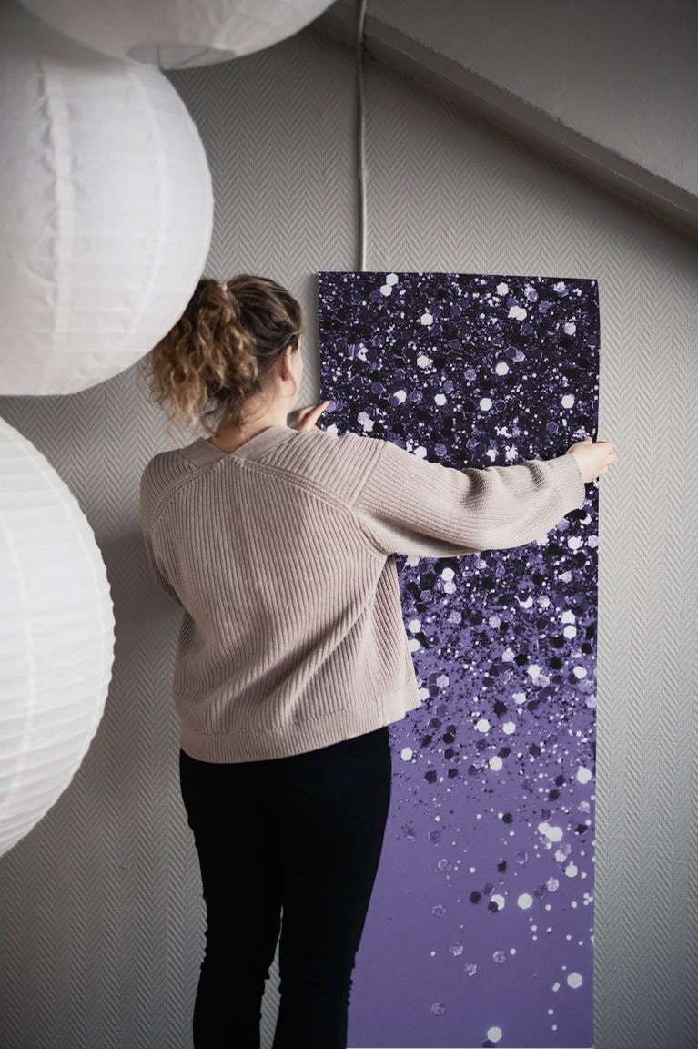 ULTRA VIOLET Glitter Dream 2 wallpaper roll