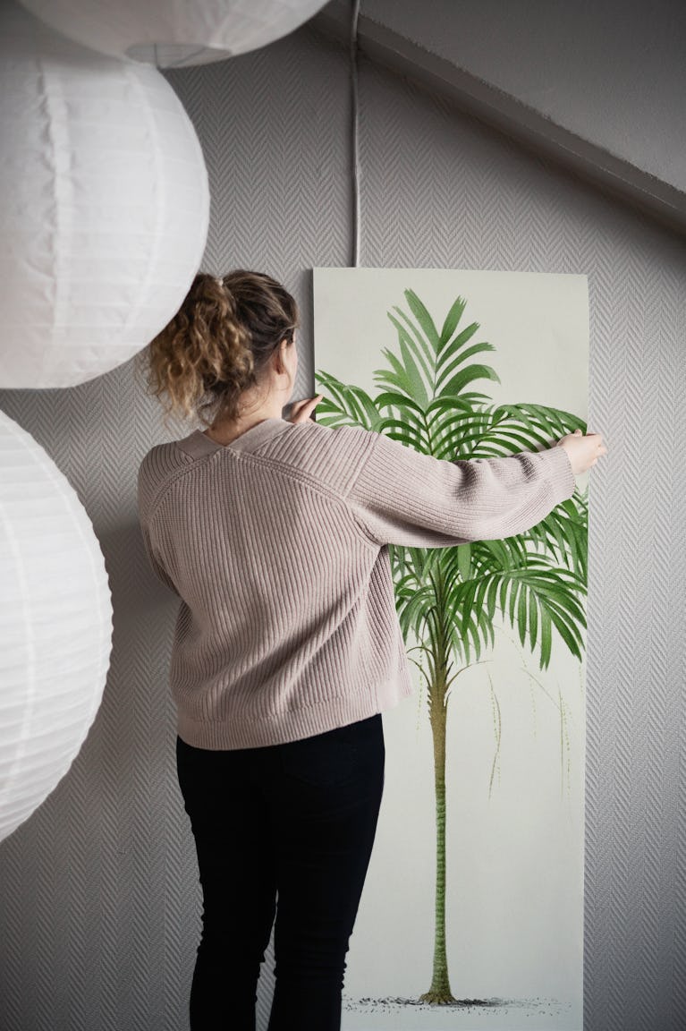 Beautiful Palm Leaves wallpaper roll