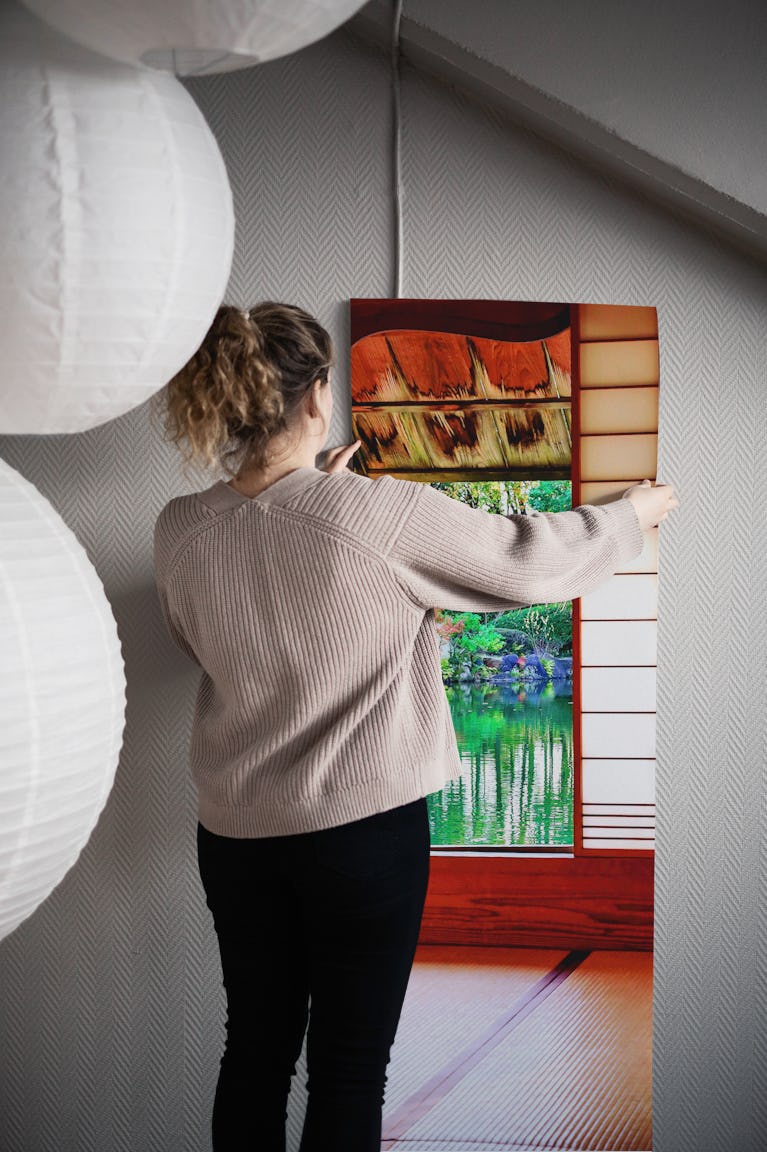 Japan Zen wallpaper roll