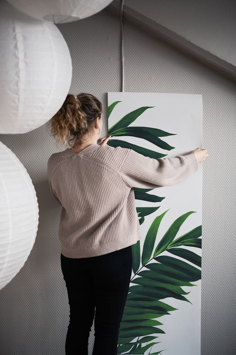 Palm Leaves Tropical Vibes 1 wallpaper roll