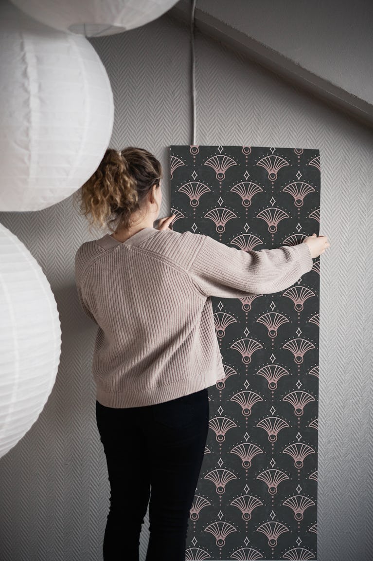Luxury Art Deco Pattern wallpaper roll