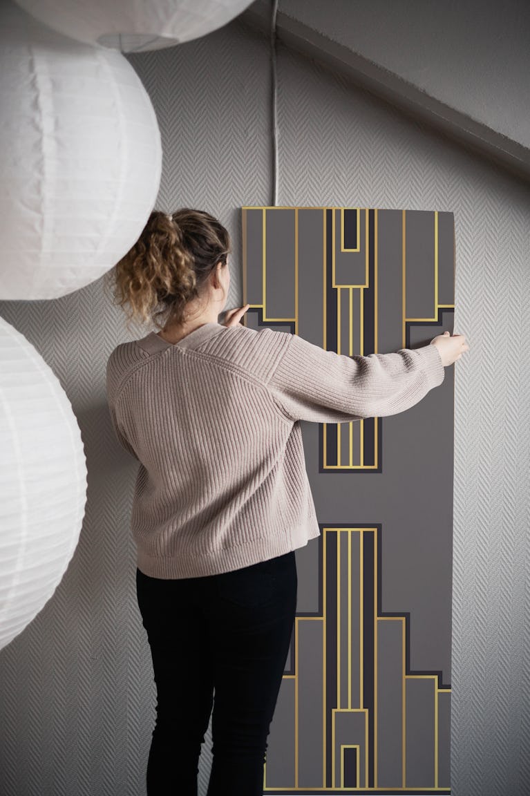 Art Deco Abstract wallpaper roll