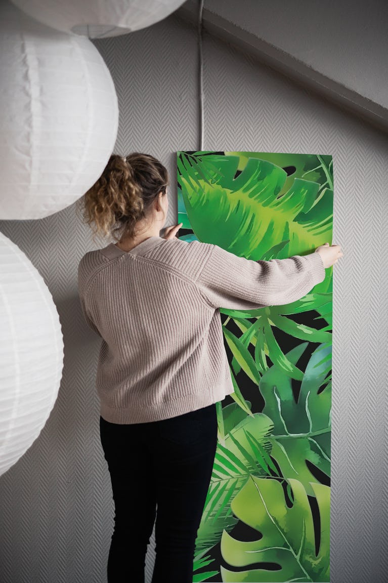 Lush Green Jungle wallpaper roll