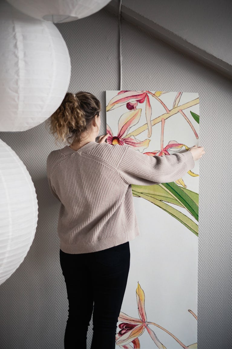 Japan Vintage Flowers wallpaper roll