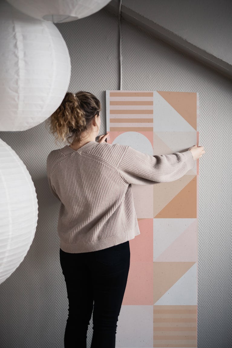 Bauhaus Inspiration wallpaper roll