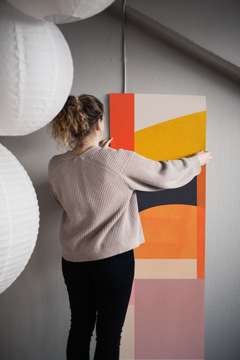 Conceptual collage 17 wallpaper roll