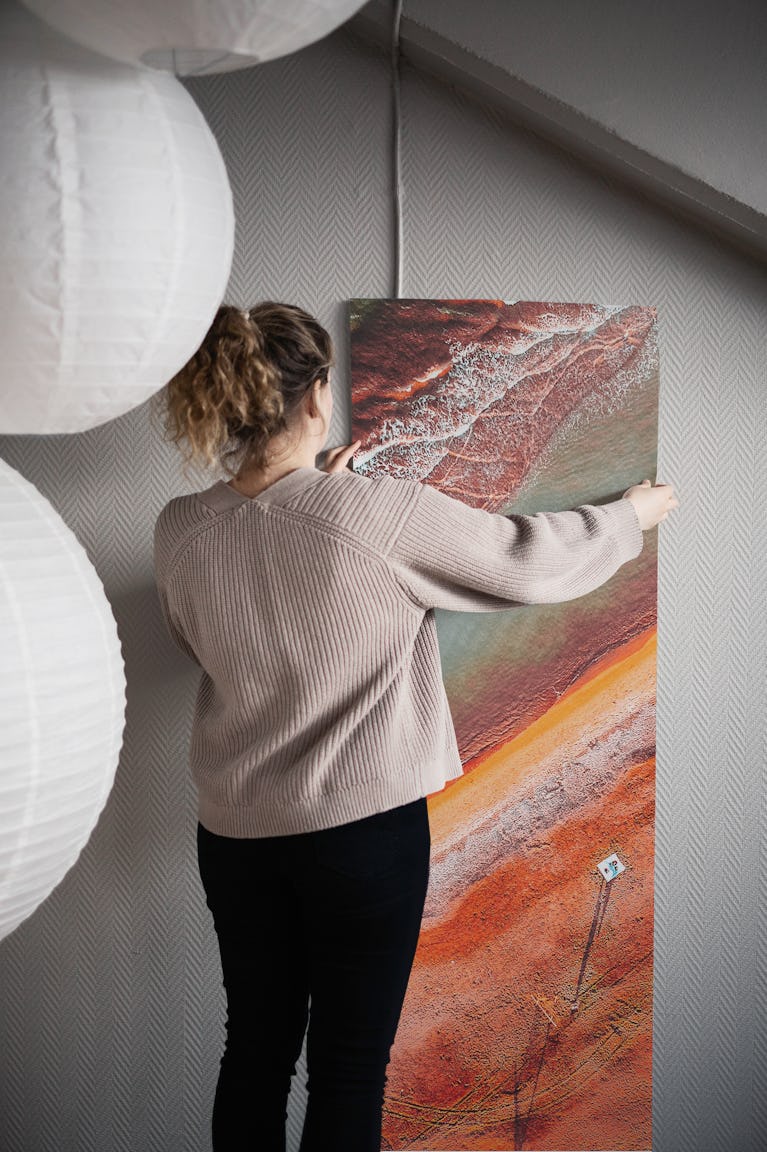 Ostia Lido wallpaper roll