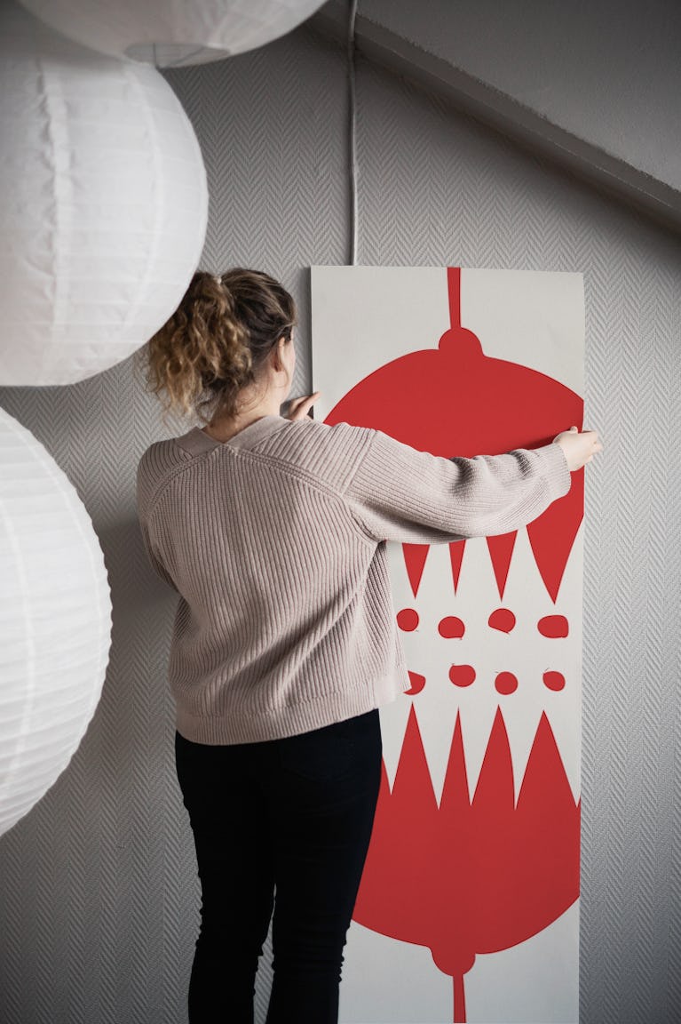 70s Funky Garden wallpaper roll