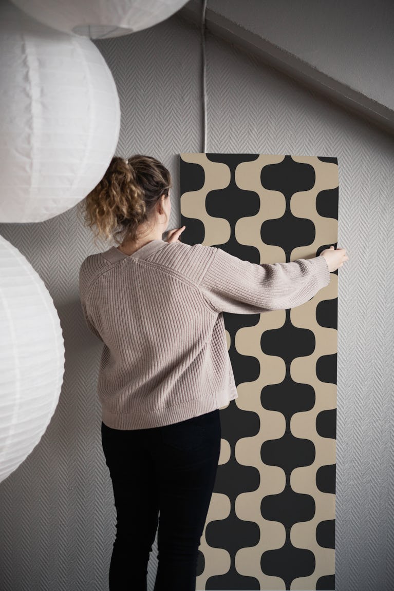Luxury Vintage Stripes wallpaper roll