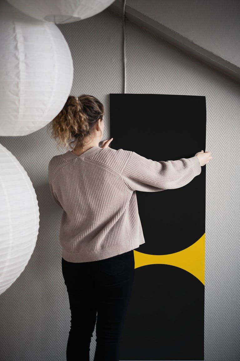 Bold Seventies Mid-Century Arches wallpaper roll