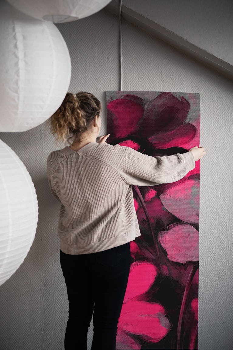 Moody Floral Vibes wallpaper roll