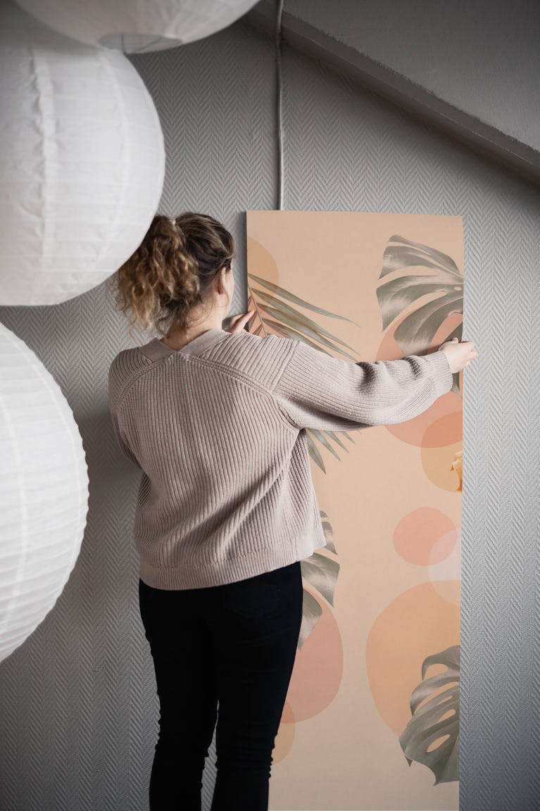 Floral boho 4 wallpaper roll