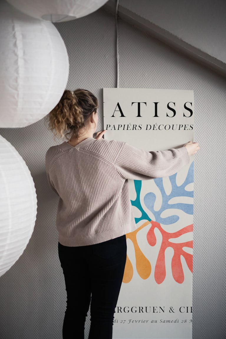 Matisse poster 5 wallpaper roll