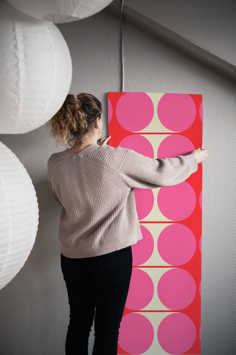 Vibrant Cutouts wallpaper roll