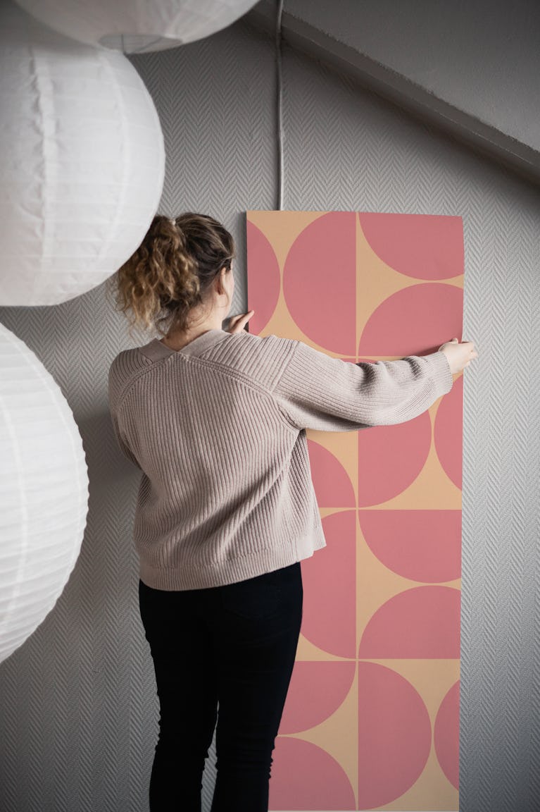 Mid-Century Modern Pattern No51 wallpaper roll