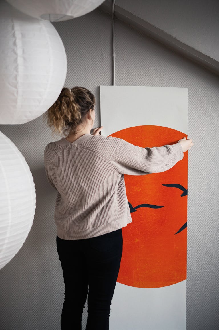 Warm Sunset wallpaper roll