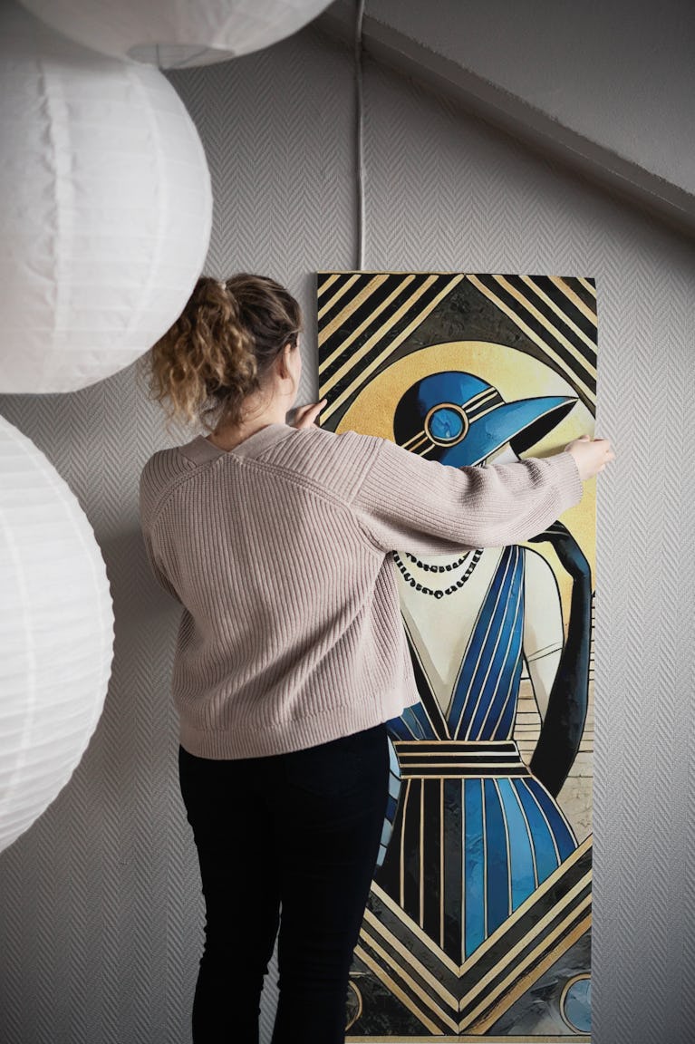 Jazz Age Sophistication in Art Deco wallpaper roll