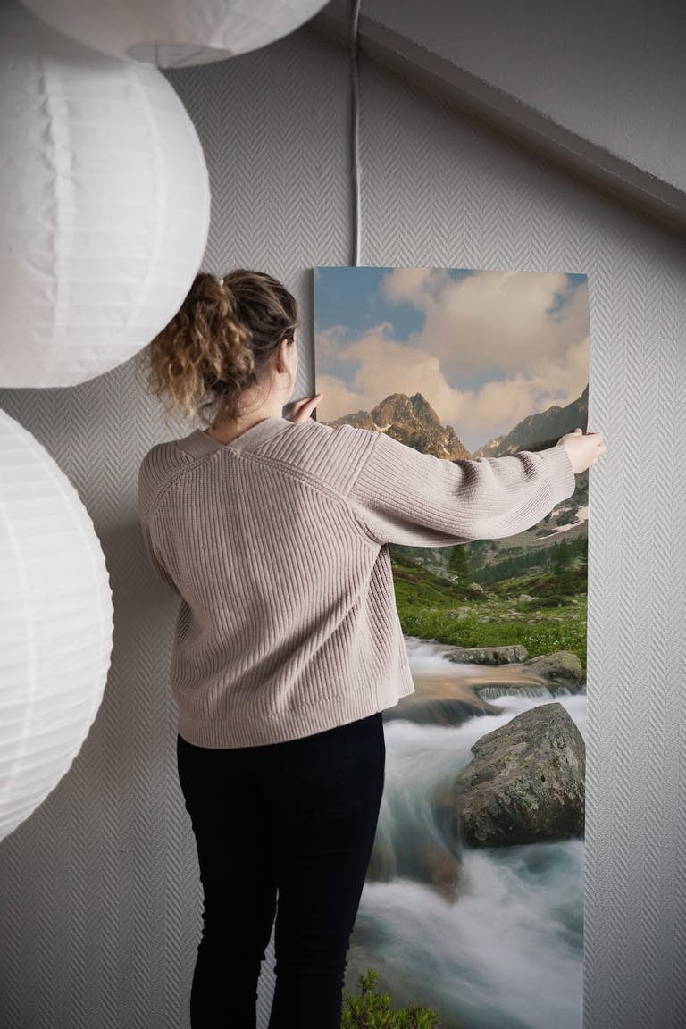 Maritime Alps Park wallpaper roll