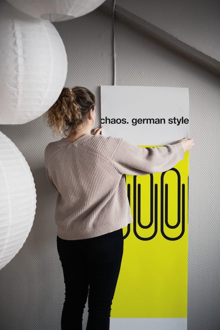 German Chaos wallpaper roll