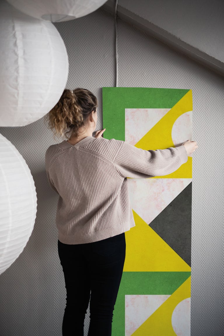 Mid-Century Modern Look wallpaper roll