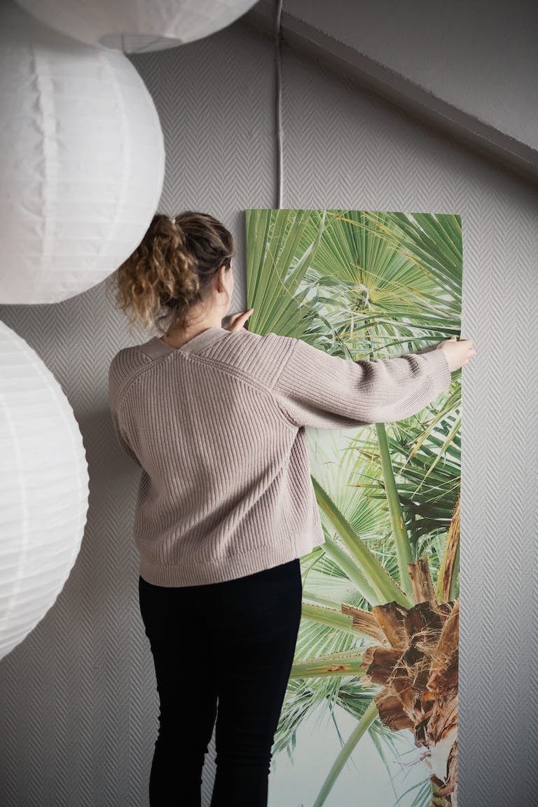 Soft Palm wallpaper roll
