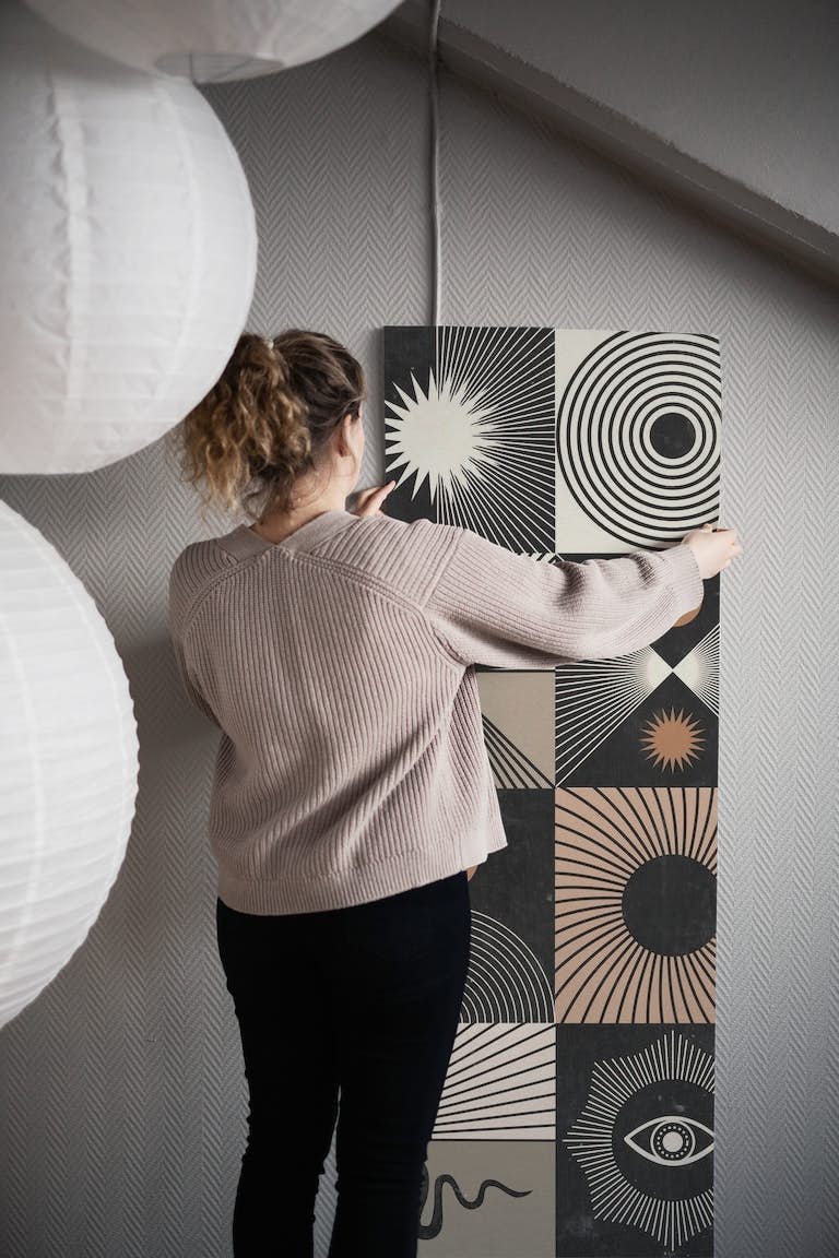 Esoteric Pattern wallpaper roll