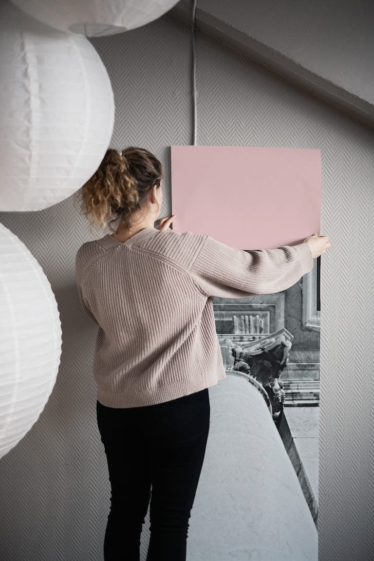 Neon Neo Pop Architecture Pink wallpaper roll