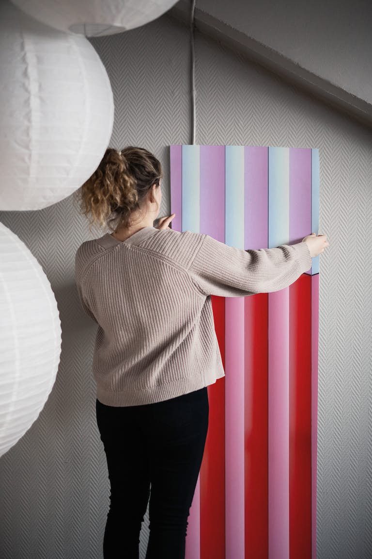Colorful papel de parede roll