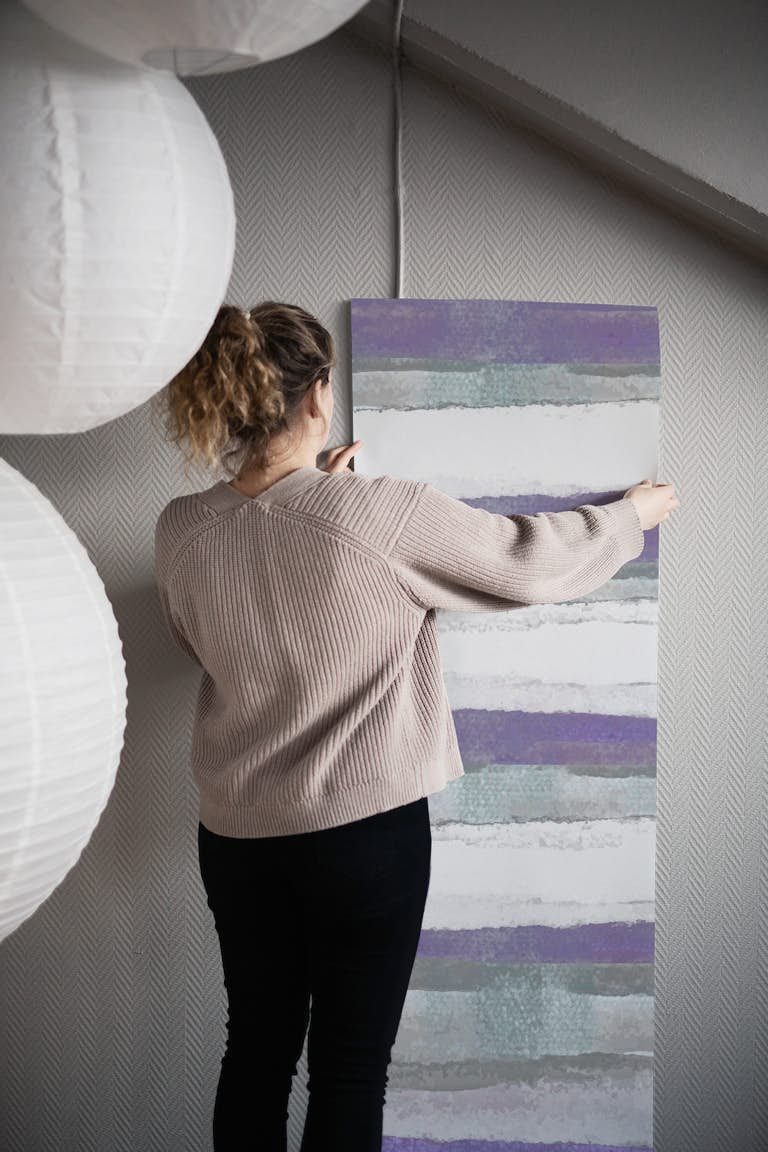 Brush Strokes Texture Light wallpaper roll