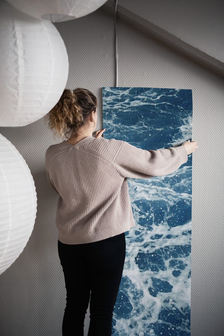 Atlantic Sea Waves Dream 2 wallpaper roll