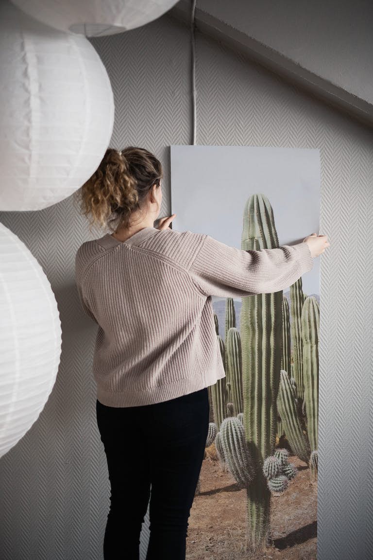 Cactus Oasis 1 wallpaper roll