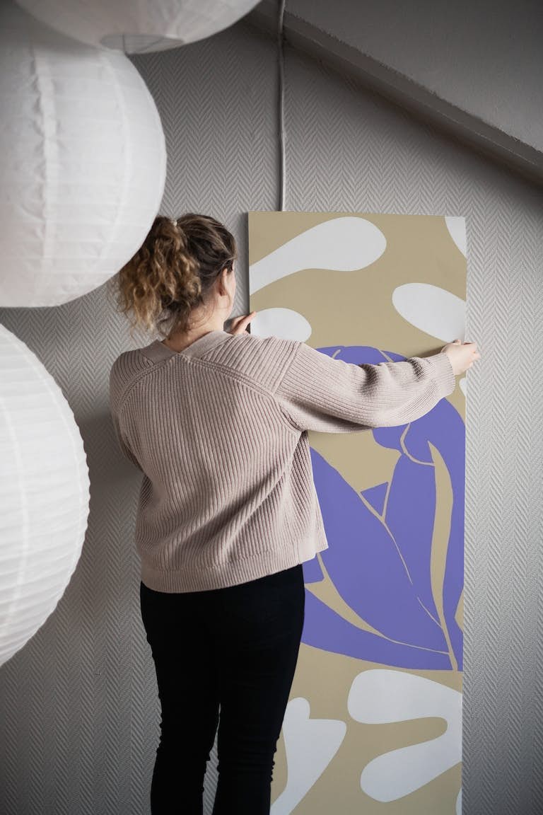 Matisse Inspired Beach Vibe wallpaper roll