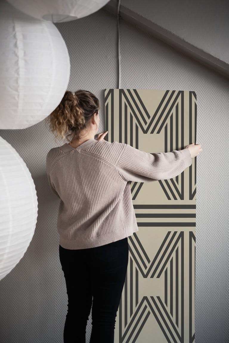 Abstract Minimalist wallpaper roll