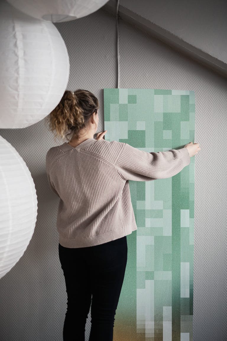 Pixel City 1 wallpaper roll