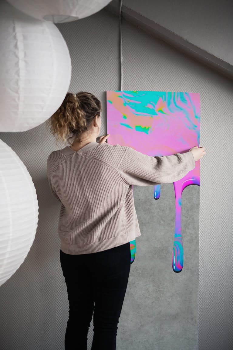 Dripping Paint wallpaper roll