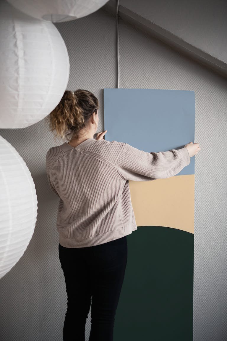 Shape Colors papel de parede roll