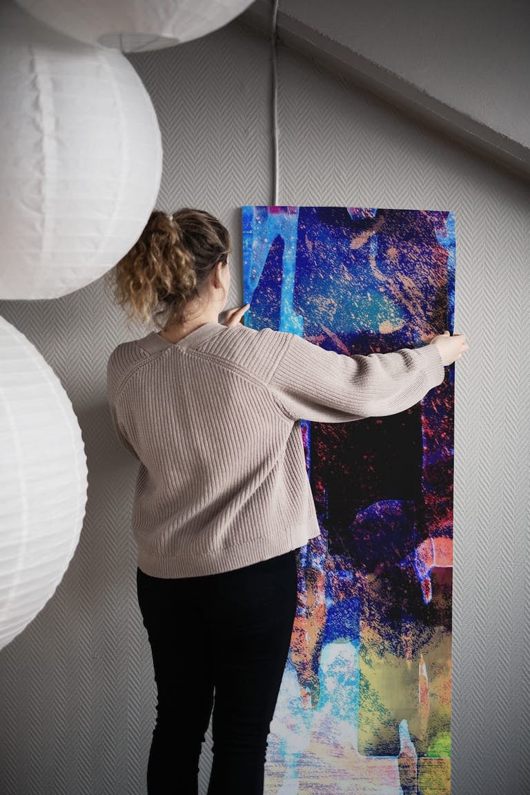 Night Dye Abstract wallpaper roll