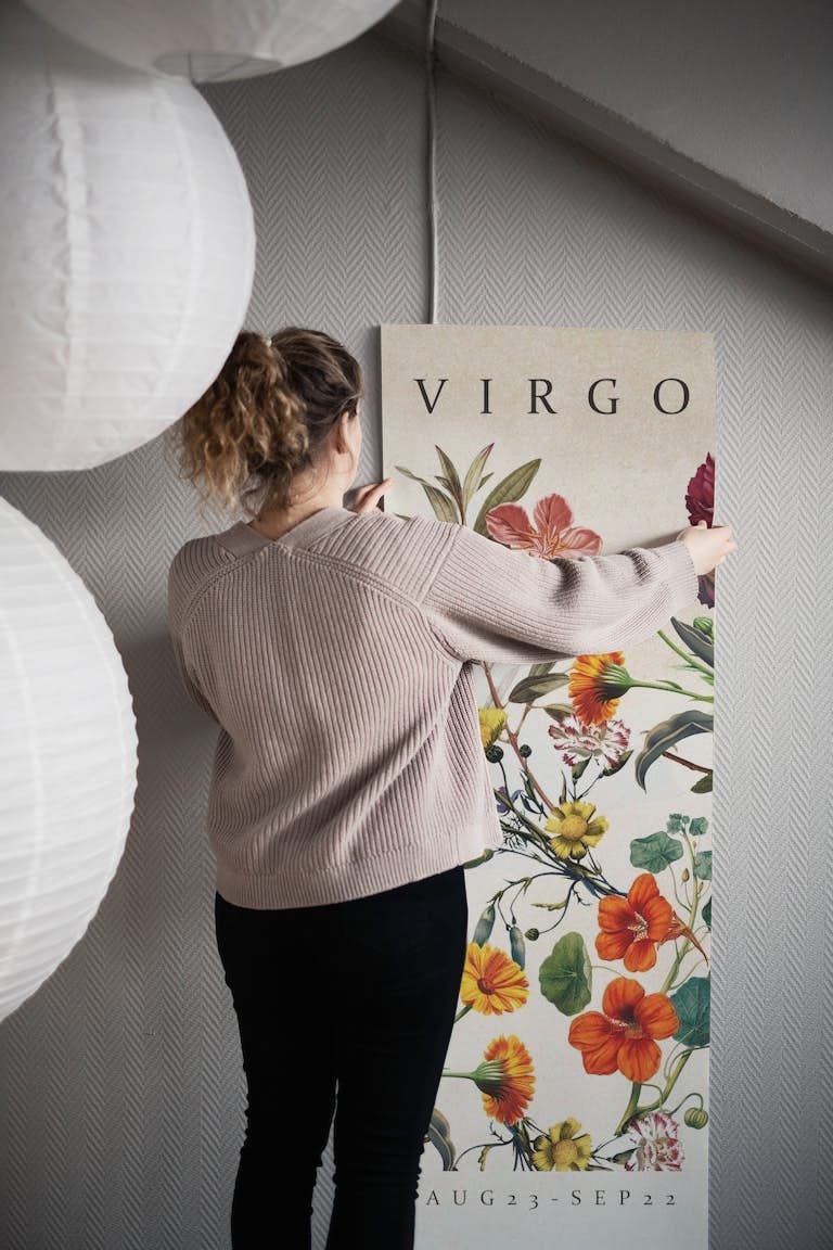 Virgo wallpaper roll